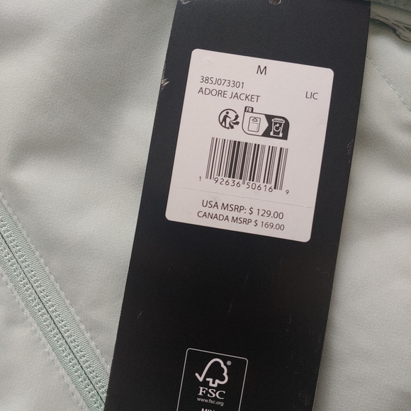 SPYDER NEW Adore Insulated Jacket Lime Ice - Picture 11 of 12